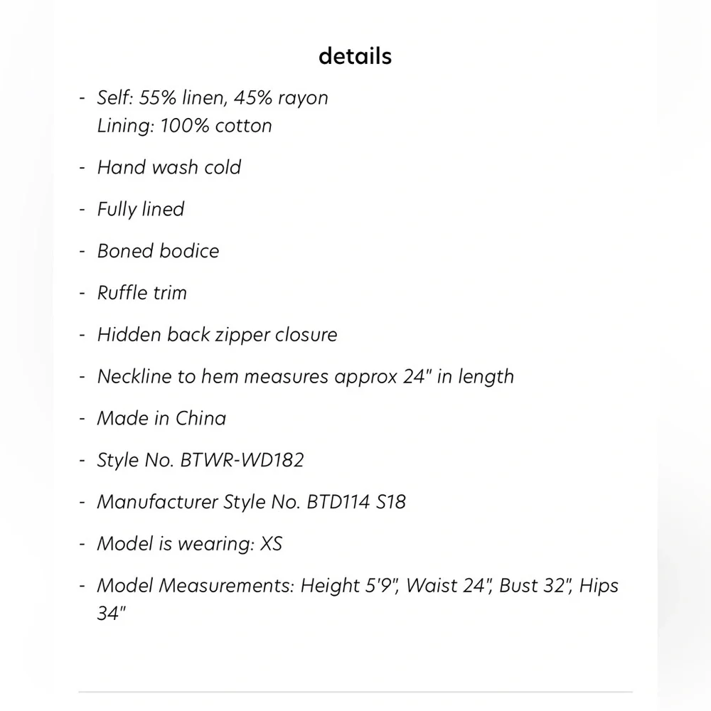 Superdown Emery Off The Shoulder Dress White/Cream Ruffle XS NEW - Picture 9 of 9